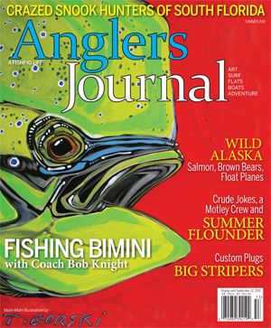 Anglers Journal magazine cover shot.