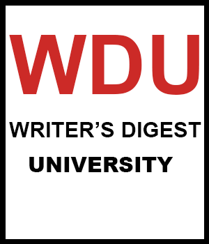 WDU Writer's Digest University logo.
