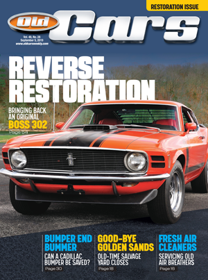 Old Cars magazine cover.